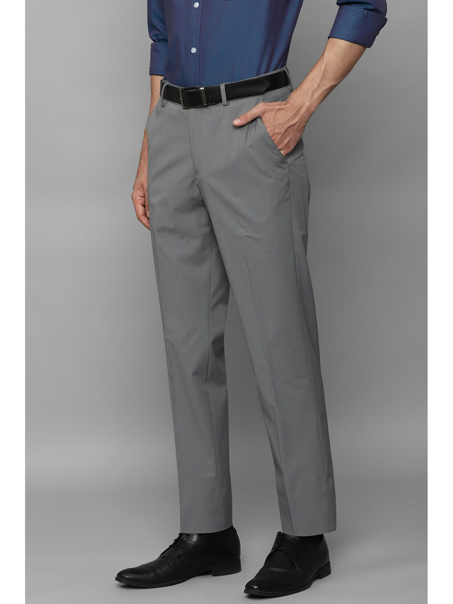 Louis Philippe Cotton Trousers » Buy online from